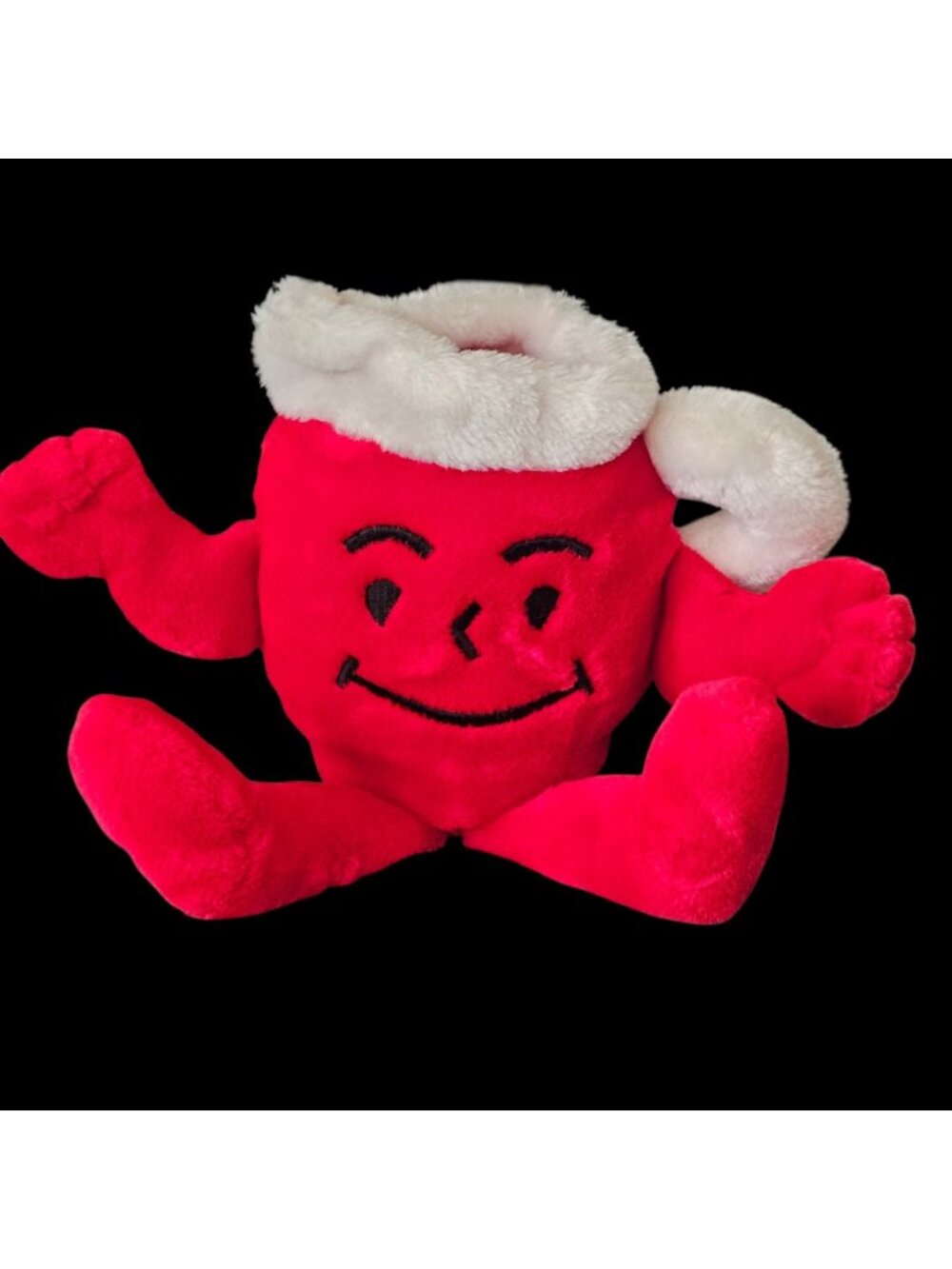 Vintage Kool Aid The Awesome Dude Plush Doll 13" Original Version Korea Trudy